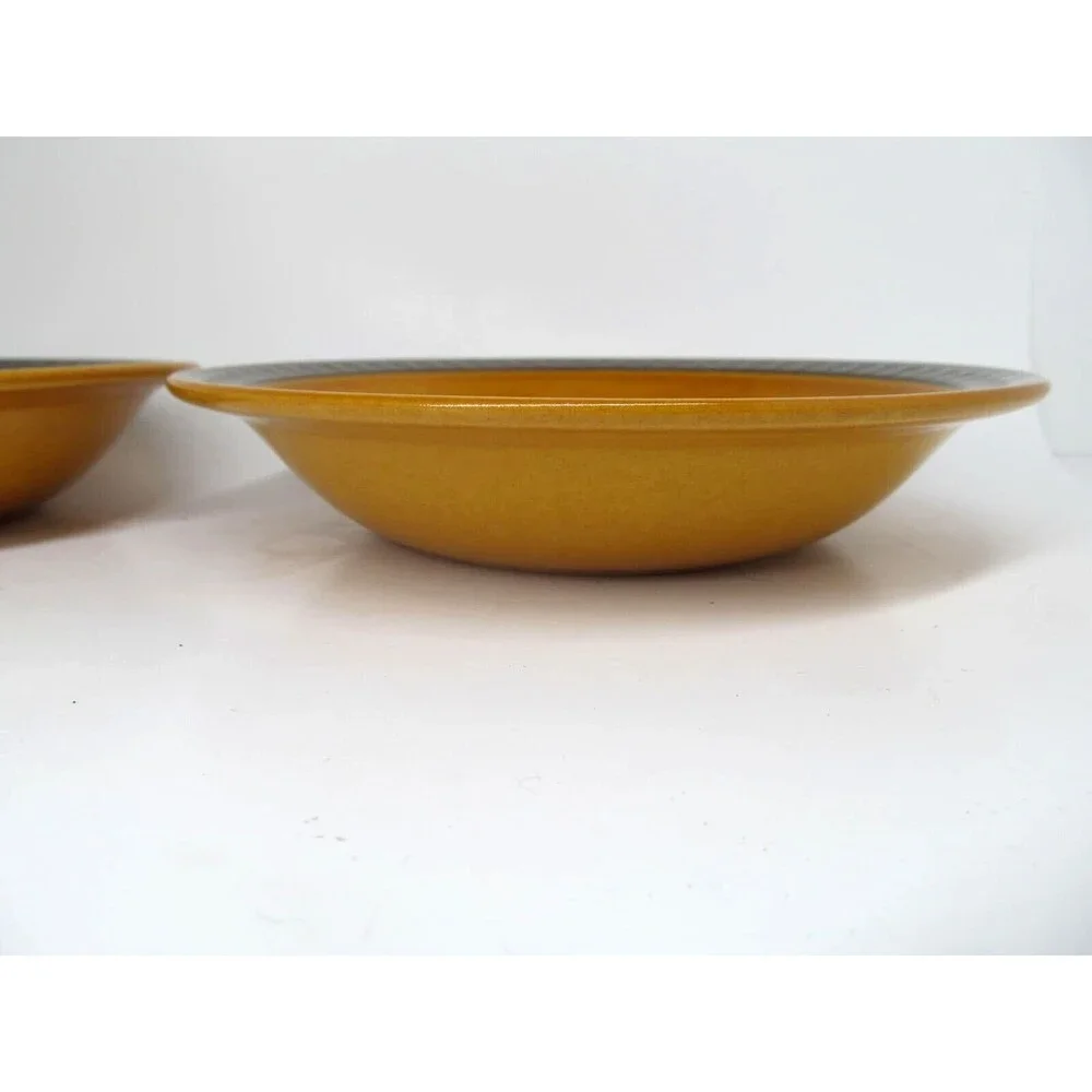 Haruta Empress Suzuka Brown Soup Bowls 7.5